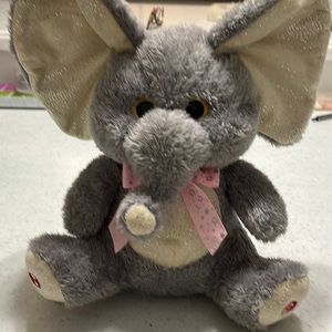 Musical Stuffed Elephant